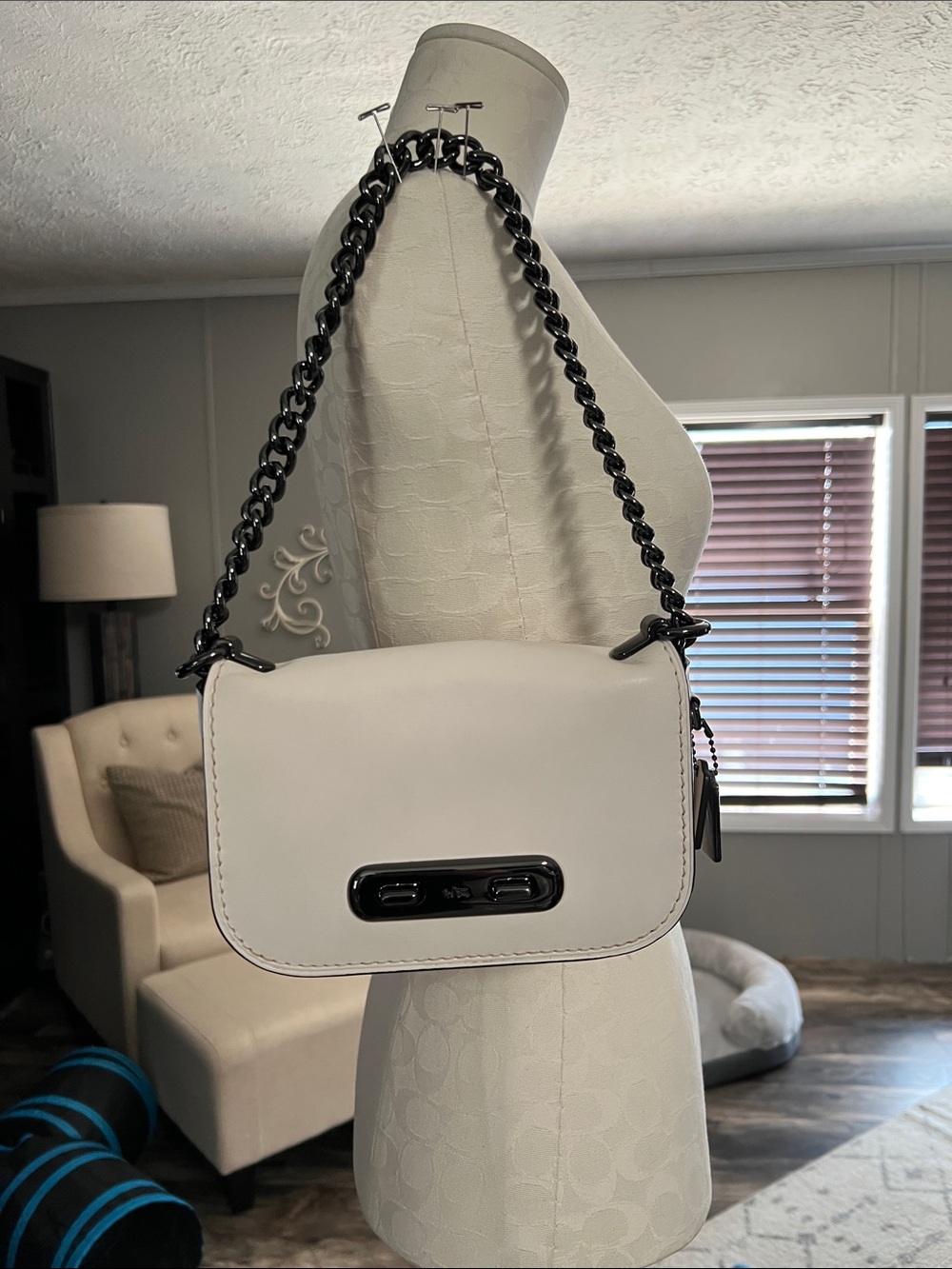 Coach double turnlock crossbody